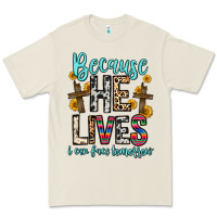 Bone because he lives i can face tomorrow Premium Tee - Zillion Design Studio