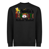 Black santa's favorite medical student Heavyweight Sweatshirt - AdoDesignShop