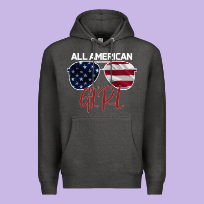 All American Girl Premium Hoodie Designed By Bettercallsaul