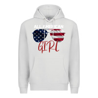 Dove Grey All American Girl Premium Hoodie - Bettercallsaul