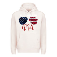 Pale Pink All American Girl Premium Hoodie - Bettercallsaul