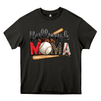 Asphalt ballpark mama baseball Heavy Core Tee - Zillion Design Studio