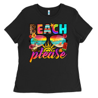 Black beach please Ladies Tee - RanaPortraitStore