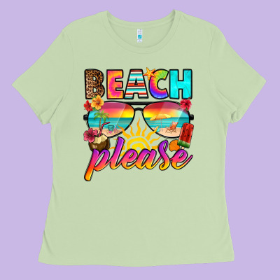 Ladies Tee beach please