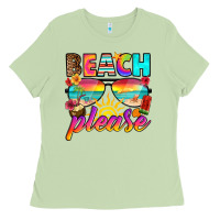 Matcha beach please Ladies Tee - RanaPortraitStore