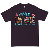 Plum sorry i m late i didn t want to come Premium Tee - Zillion Design Studio