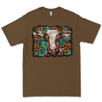 Cacao Christmas background baby calf Premium Tee - BarkalooDesign