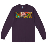 Plum Western Love Simmental Cow Long Sleeve Tee - LillyAllenDesigns