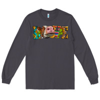 Smoke Western Love Simmental Cow Long Sleeve Tee - LillyAllenDesigns