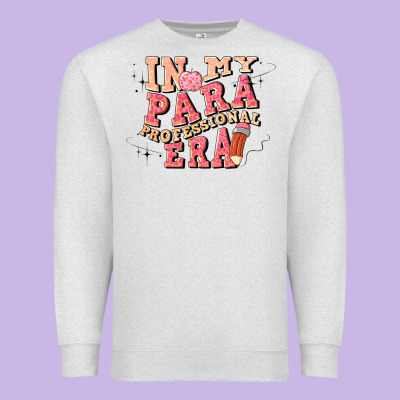 In My Parapro Era Premium Sweatshirt Designed By Artiststas
