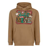 Toasted Coconut Dental life leopard frame Heavyweight Hoodie - LillyAllenDesigns
