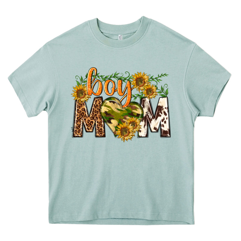 Boy Mom Heavy Core Tee by texasbilliewilder | Teevron