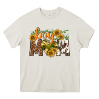 Cream boy mom Heavy Core Tee - texasbilliewilder