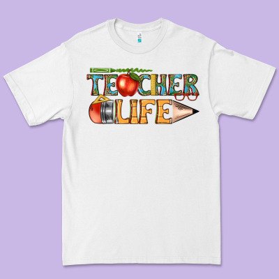 Premium Tee teacher life