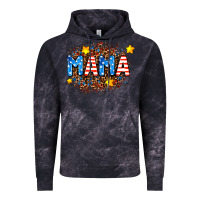 Cloud Black usa Mama  leopard background Vintage Hoodie - AdoDesignShop