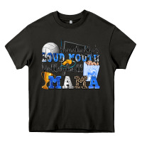 Asphalt somebody's loud mouth volleyball mama Heavy Core Tee - Zillion Design Studio