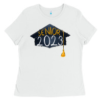 White senior 2023 graduation Ladies Tee - RanaPortraitStore