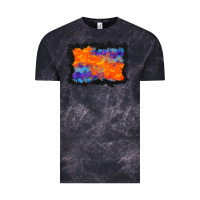 Cloud Black halloween bat background Vintage Tee - BundleAndBundleShop