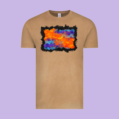 Halloween Bat Background Vintage Tee Designed By Bundleandbundleshop