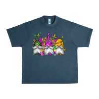 Midnight Navy mardi gras gnomes Urban Heavy Tee - Jasminsmagicworld
