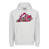 Dove Grey Pink Kentucky Premium Hoodie - Bettercallsaul