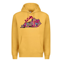 Mustard Pink Kentucky Premium Hoodie - Bettercallsaul