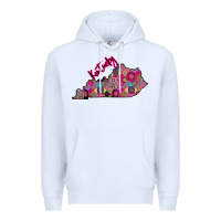 White Pink Kentucky Premium Hoodie - Bettercallsaul