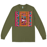 Army Green love baby calf valentine's day Long Sleeve Tee - Jasminsmagicworld