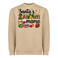 Mushroom santa's favorite mama Heavyweight Sweatshirt - AdoDesignShop