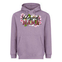 Lavender Blessed Mama Heavyweight Hoodie - LillyAllenDesigns