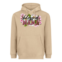 Mushroom Blessed Mama Heavyweight Hoodie - LillyAllenDesigns