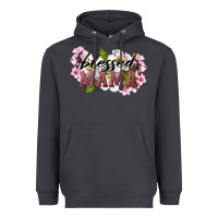 Smoke Blessed Mama Heavyweight Hoodie - LillyAllenDesigns