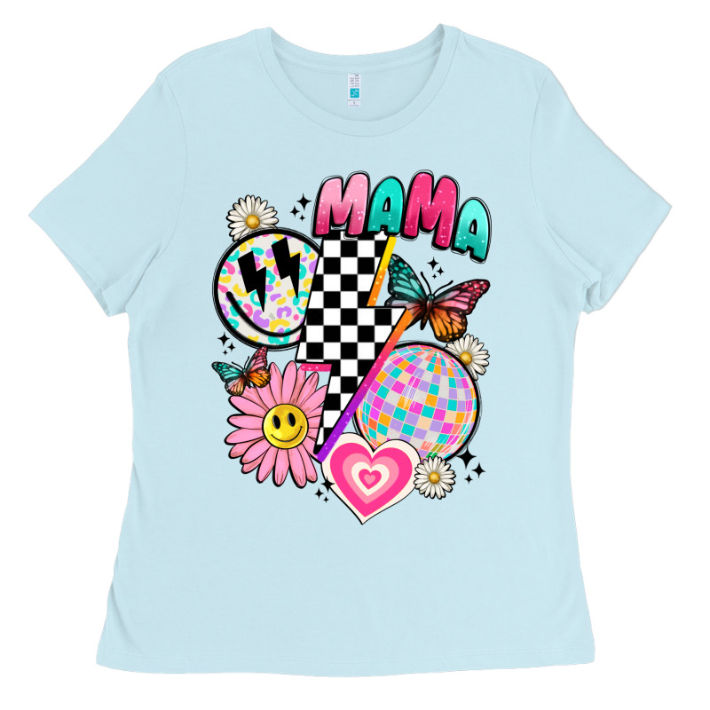 Retro Mama Ladies Tee by JahusDesignShop | Teevron