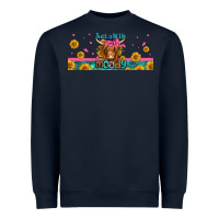 Navy just a little moody long haired cow Heavyweight Sweatshirt - Jasminsmagicworld