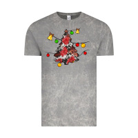 Cloud Rock Christmas trees lights Vintage Tee - JahusDesignShop