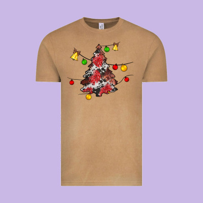 Christmas Trees Lights Vintage Tee Designed By Jahusdesignshop