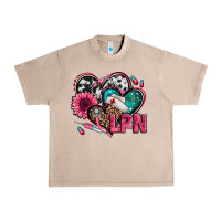 French Oak lpn licensed practical nurse hearts Urban Heavy Tee - Jasminsmagicworld