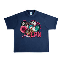 Navy lpn licensed practical nurse hearts Urban Heavy Tee - Jasminsmagicworld