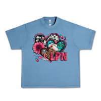 Pebble Blue lpn licensed practical nurse hearts Urban Heavy Tee - Jasminsmagicworld