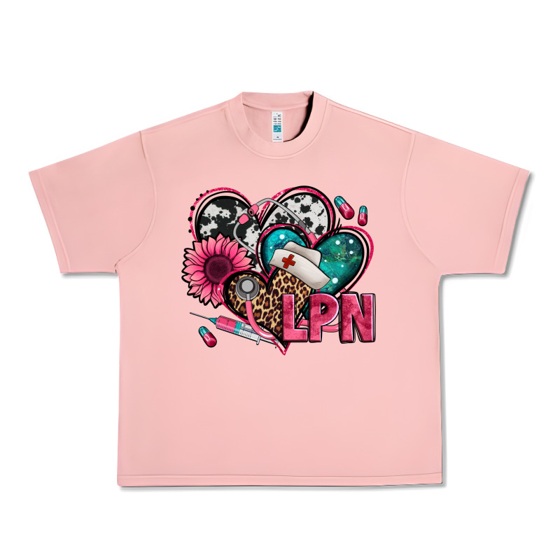 Lpn Licensed Practical Nurse Hearts Urban Heavy Tee by Jasminsmagicworld | Teevron