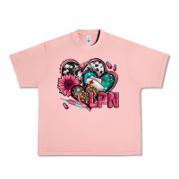 Salmon lpn licensed practical nurse hearts Urban Heavy Tee - Jasminsmagicworld