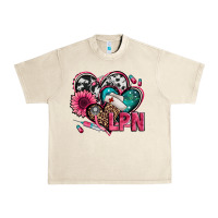 Sandshell lpn licensed practical nurse hearts Urban Heavy Tee - Jasminsmagicworld