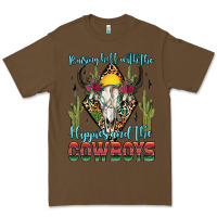 Cacao raising hell with the hippies and the cowboys Premium Tee - Zillion Design Studio