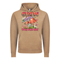 Vintage Coffee grow your own way Vintage Hoodie - JahusDesignShop