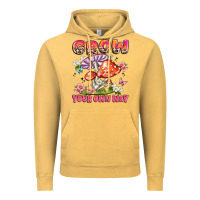 Vintage Mustard grow your own way Vintage Hoodie - JahusDesignShop