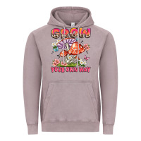 Vintage Zinc grow your own way Vintage Hoodie - JahusDesignShop