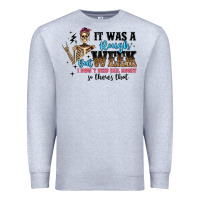 Heather Grey it was a rough week but i didn t need bail money s Premium Sweatshirt - Artiststas