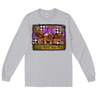 Moon Dust happy mardi gras y'all cow Long Sleeve Tee - Jasminsmagicworld
