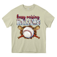 Mossy busy raising ballers baseball Heavy Core Tee - texasbilliewilder