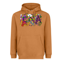 Meerkat CNA Certified Nursing Assistant Mardi Gras Heavyweight Hoodie - LillyAllenDesigns
